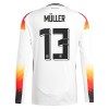 Maillot à Manches Longues Allemagne Muller 13 Domicile Euro 2024 Pour Homme